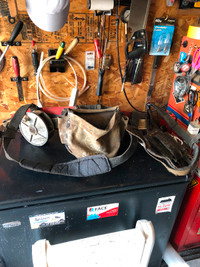 Steel man tool belt set up