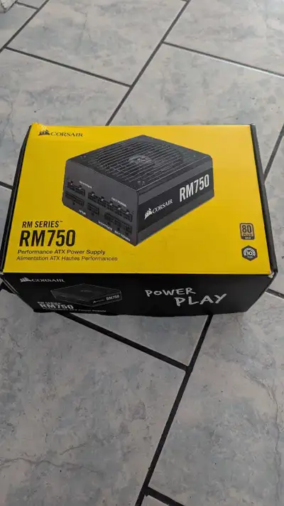 PSU corsair rm 750 gold plus, View more