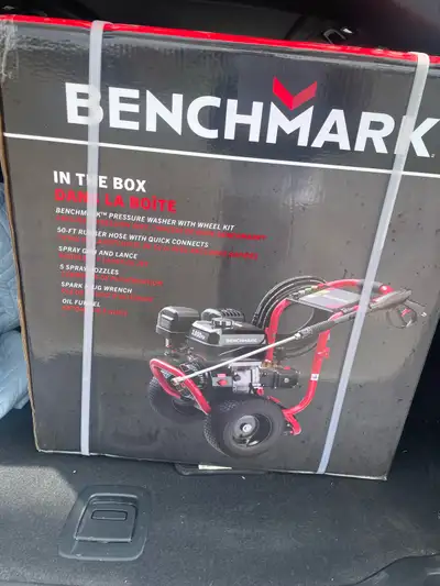 Brand New BENCHMARK 3800 PSI Gas Pressure Washer, View more