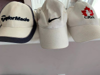 Golf caps and golf shirts (sell sep.)