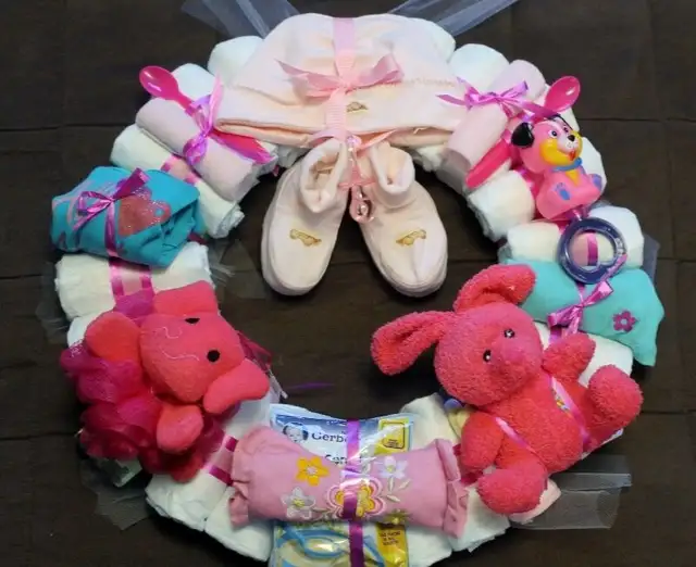 MY DIAPER CAKE CREATIONS in Bathing & Changing in Guelph - Image 10