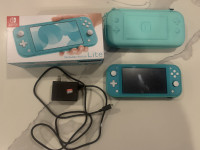 Used Restarted Nintendo Switch Lite (Teal)