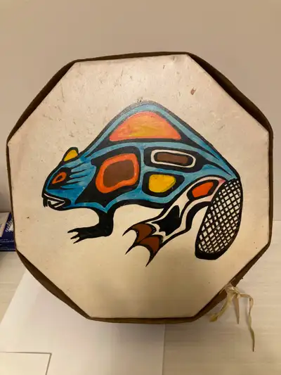 North West native Art / drum, View more