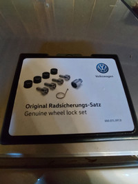 New in Box Volkswagen wheel locks