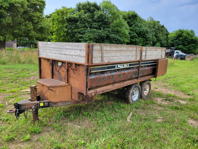 7 ton Dump Trailer – 14’ box in Cargo & Utility Trailers in Owen Sound - Image 4