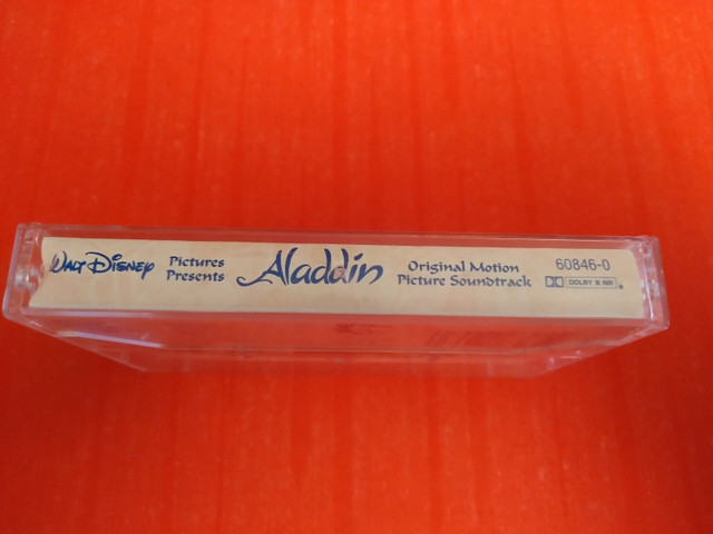 Walt Disney Aladdin soundtrack cassette tape like new tested in CDs, DVDs & Blu-ray in Kitchener / Waterloo - Image 2