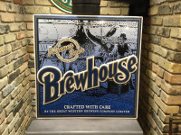 Metal Brewhouse Bar Sign 