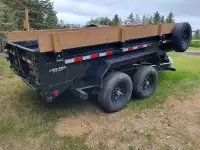 Dump trailers for rent 