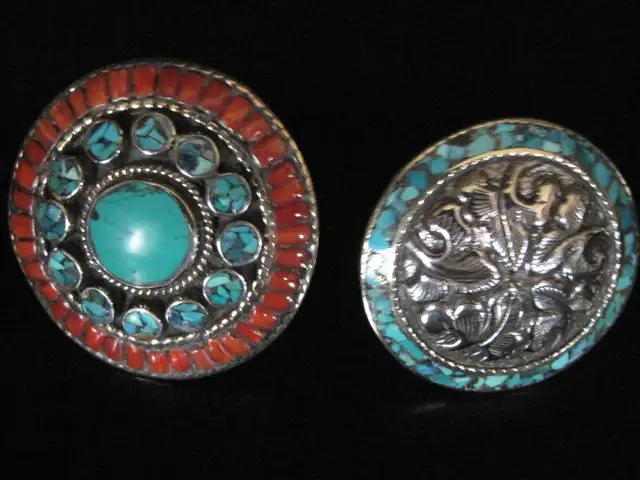 Brand New Turquoise & Coral Sterling Silver*Southwest Collection in Jewellery & Watches in Oakville / Halton Region - Image 10