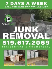 Scrap Easy Junk Removal - Call or Text 519.617.2069