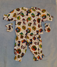 Baby PJs Paw Patrol 3 Piece Flannel Pajamas Size 3-9 Months
