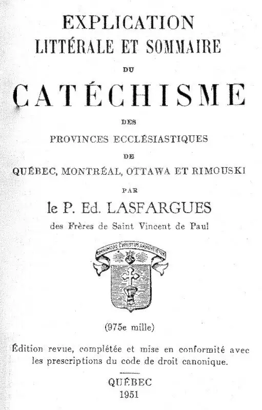 1951 Antique Collection. Catechism Brothers St. Vincent de Paul63417654961409122