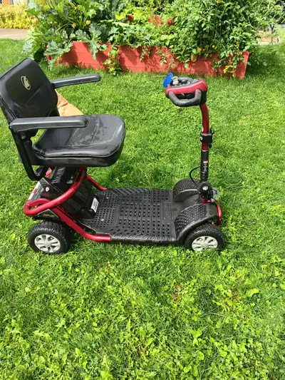 Mobility scooter used for 1.5 summers$1200, has basket for front and rear