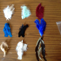Craft supplies-for making Dreamcatchers