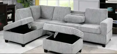  GRANDES VENTES DE LIQUIDATION DES SOFA SECTIONNEL **PRIX FOU, View more
