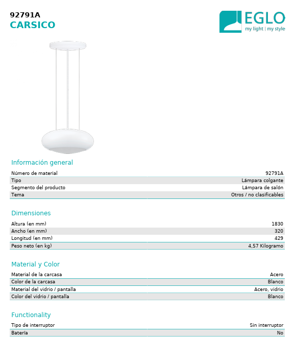 4 Luminaires suspendu double Eglo LED Stainless acier inoxydable in Indoor Lighting & Fans in Laval / North Shore - Image 4