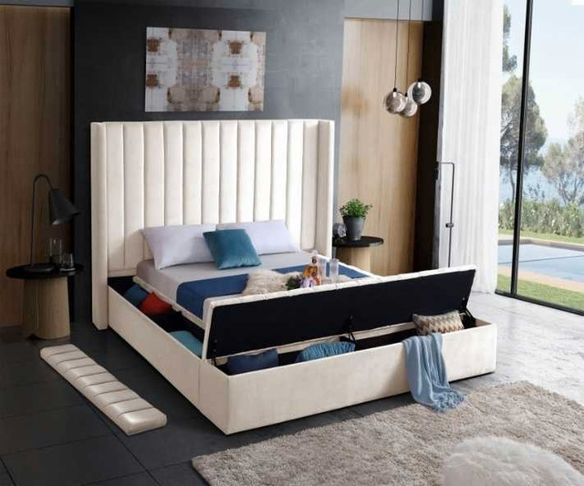 Brand New Queen Size Storage Bed – Affordable & High Quality in Beds & Mattresses in Mississauga / Peel Region