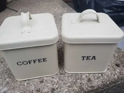 COFFEE AND TEA TINS, View more