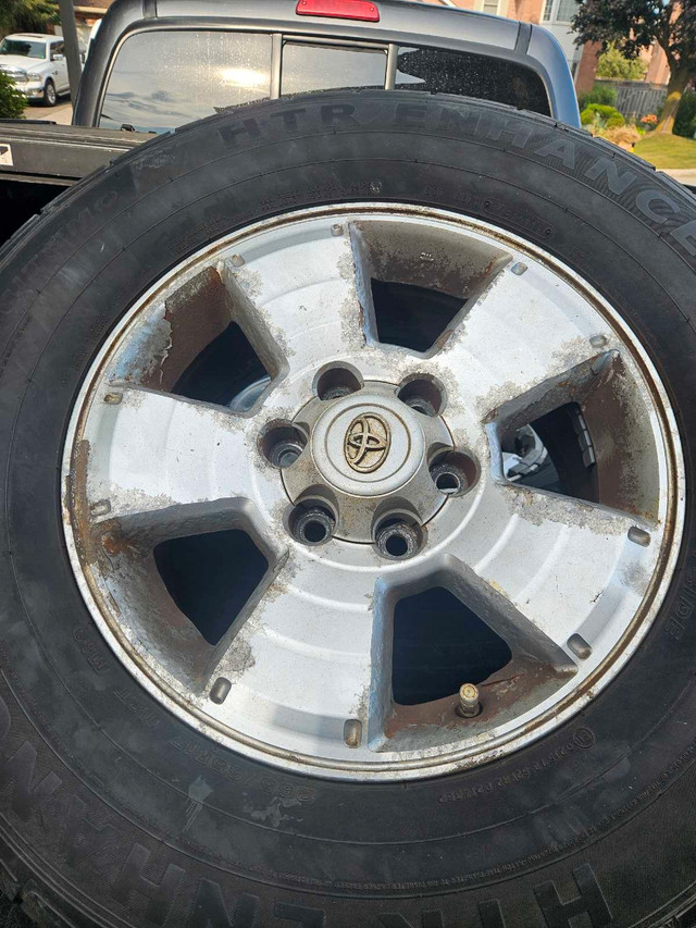 Original Toyota Rims and Tires in Tires & Rims in Cambridge - Image 3
