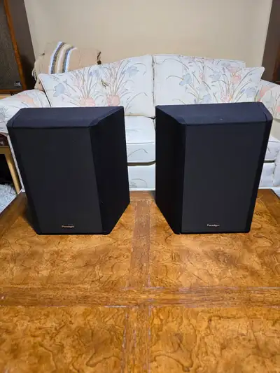 PARADIGM ADP 370 v.4 rear surround sound speakers. Maximum input power of 120 watts (typical amplifi...
