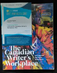 The Canadian writer's workplace with One term mindtap