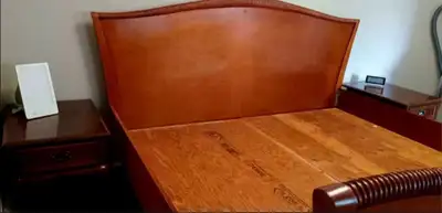 Wooden King size bed, View more
