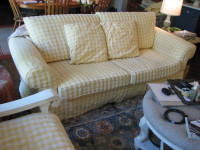 Country French 4 piece sofa set
