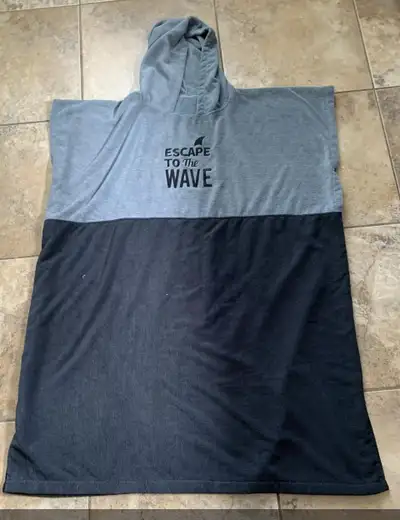 Escape to The Wave Surf Poncho, View more