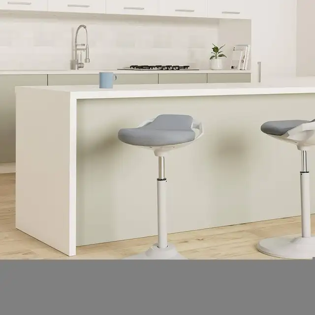  Standing Desk Chair, Adjustable Ergonomic Standing Stool, 23.6- in Chairs & Recliners in Markham / York Region - Image 3