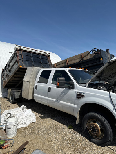 2009 ford f350 super duty dump truck