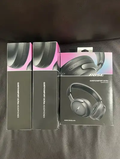 Brand new Bose QuietComfort Ultra Headphones Never used warranty still valid 3x in stock willing to...