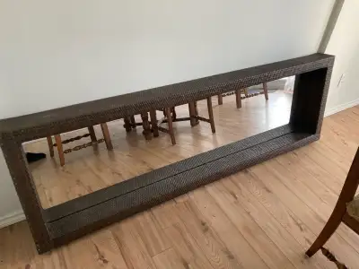  Large box framed mirror , View more