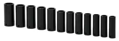 Snap-On 1/2" Metric Flank Drive® Deep Impact Socket Set, View more