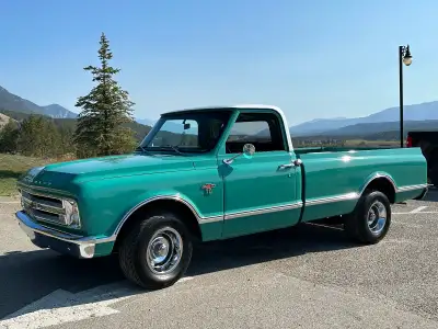 1967 Chevrolet C-10 Fleetside Truck First year of the Chevrolet Series C10 Pickup Rust Free Oregon T...