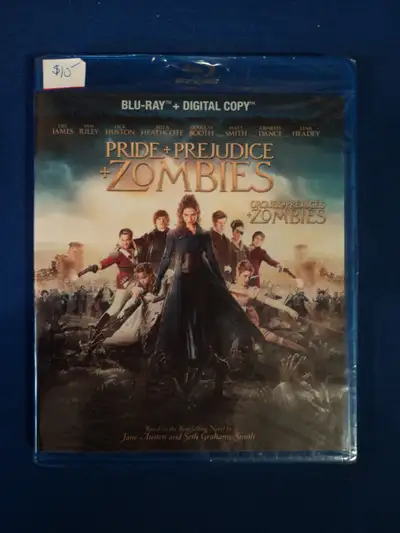 PRIDE + PREJUDICE + ZOMBIES BLU-RAY - SEALED, View more