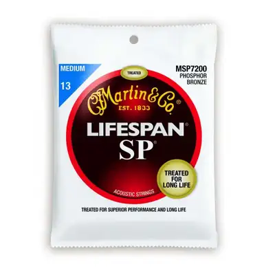 Martin & Co. Lifespan SP MSP7200 Acoustic Guitar Strings – Phosp, View more