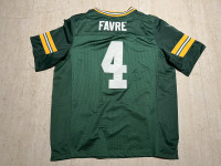 Nike Brett Favre Green Bay Packers Football Jersey 