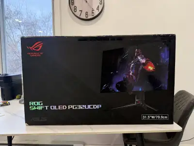 • Écran Gaming ASUS ROG SwiftOLED PG32UCDP - 31,5" - NEUF , View more