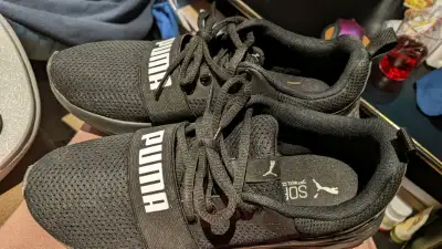 Puma Wired Run black size 7 (youth/men) shoes, View more