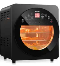 COSTWAY 16-in-1 Air Fryer Oven, with 16 Cooking Presets Rotisser