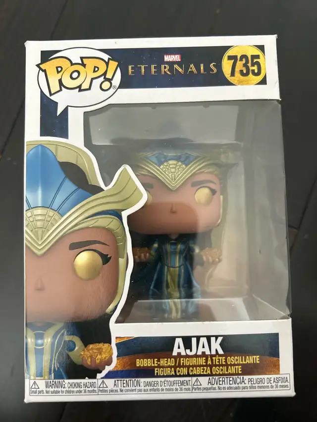 Funko Pop - Bobble Head Marvel AJAK in Toys & Games in Markham / York Region - Image 2