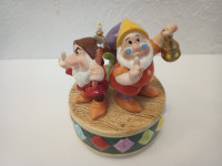 Vintage Schmid Heigh Ho Snow White & the Seven Dwarfs Music Box