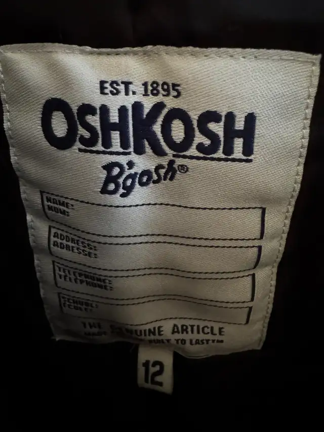 Oshkosh Size 12 Snow Pants in Kids & Youth in Strathcona County - Image 4
