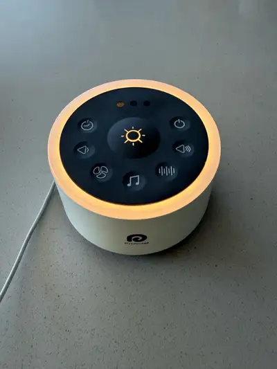 Dreamegg White Noise Sound Machine with Night Light, View more