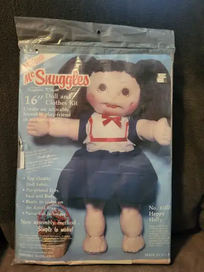1984 Mc Snuggles Happy Holly 16" Doll, View more