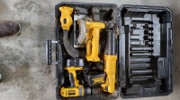 Ensemble d’outils sans fil Dewalt power tool set