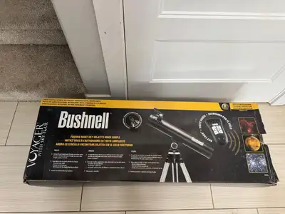 Bushnell Voyager Sky Tour Reflector Telescope 900mm X 4.5" Almost new - only used once
