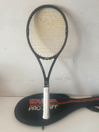 Vintage , RARE Wilson Pro Staff midsize 85 racket Made in Belgiu