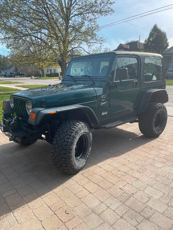 NEW PRICE - 2000 Jeep Tj Sport ONLY 124KMs in Cars & Trucks in Barrie