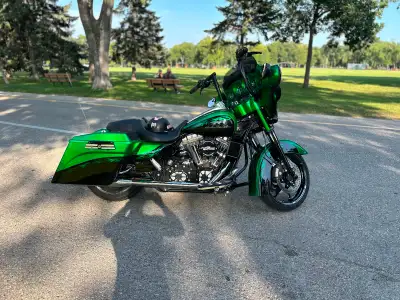 2012 Harley Davidson street glide engine rebuilt to 110 screaming eagle specs ported and polished. A...